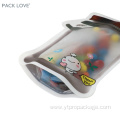 sachet packaging plastic clear zip bag